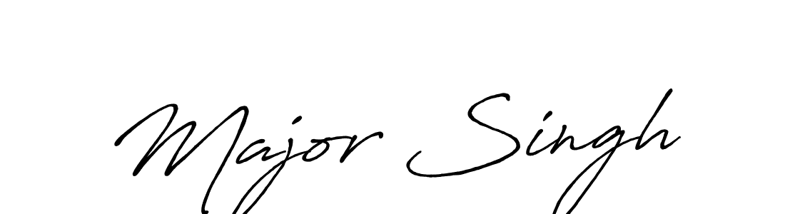 Make a beautiful signature design for name Major Singh. Use this online signature maker to create a handwritten signature for free. Major Singh signature style 7 images and pictures png