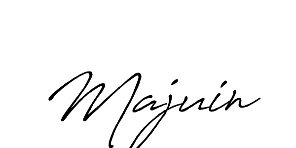 How to make Majuin name signature. Use Antro_Vectra_Bolder style for creating short signs online. This is the latest handwritten sign. Majuin signature style 7 images and pictures png