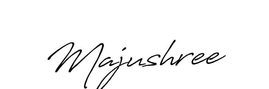 Create a beautiful signature design for name Majushree. With this signature (Antro_Vectra_Bolder) fonts, you can make a handwritten signature for free. Majushree signature style 7 images and pictures png