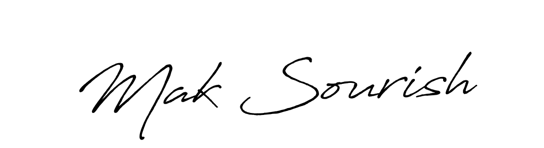 Make a beautiful signature design for name Mak Sourish. Use this online signature maker to create a handwritten signature for free. Mak Sourish signature style 7 images and pictures png