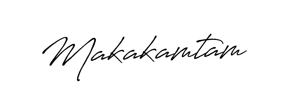 How to make Makakamtam signature? Antro_Vectra_Bolder is a professional autograph style. Create handwritten signature for Makakamtam name. Makakamtam signature style 7 images and pictures png