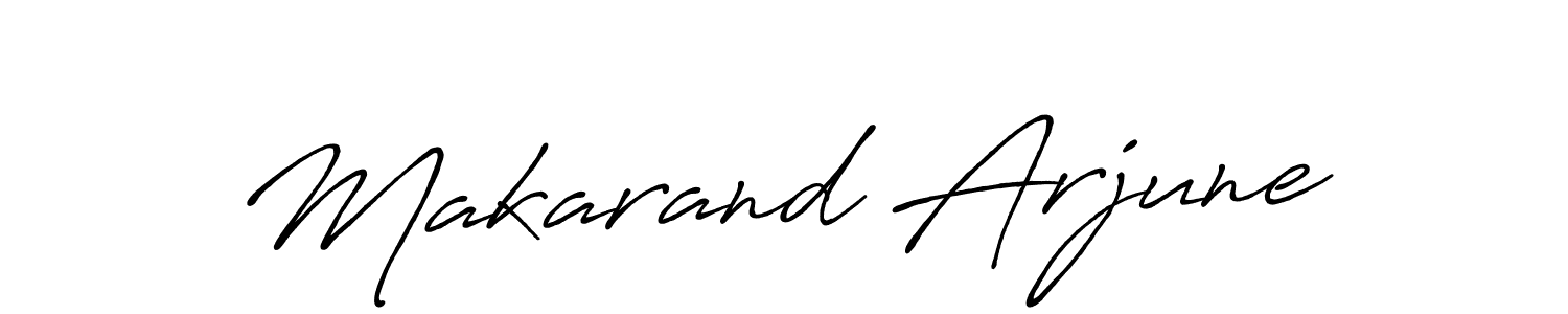 You can use this online signature creator to create a handwritten signature for the name Makarand Arjune. This is the best online autograph maker. Makarand Arjune signature style 7 images and pictures png