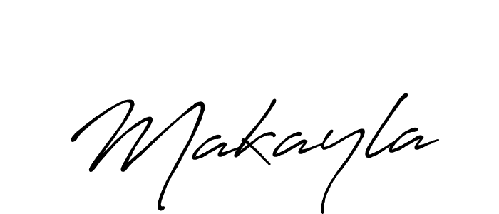 You should practise on your own different ways (Antro_Vectra_Bolder) to write your name (Makayla) in signature. don't let someone else do it for you. Makayla signature style 7 images and pictures png