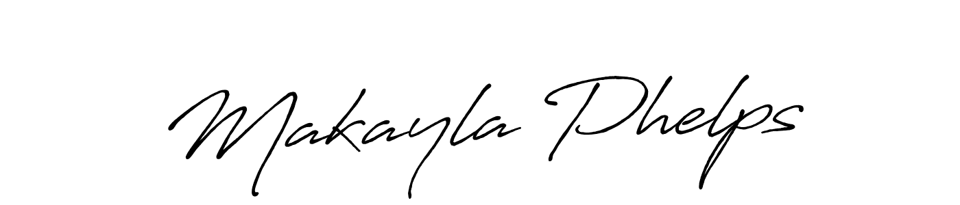 Similarly Antro_Vectra_Bolder is the best handwritten signature design. Signature creator online .You can use it as an online autograph creator for name Makayla Phelps. Makayla Phelps signature style 7 images and pictures png