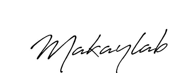 Also we have Makaylab name is the best signature style. Create professional handwritten signature collection using Antro_Vectra_Bolder autograph style. Makaylab signature style 7 images and pictures png