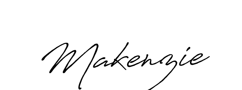 Design your own signature with our free online signature maker. With this signature software, you can create a handwritten (Antro_Vectra_Bolder) signature for name Makenzie. Makenzie signature style 7 images and pictures png