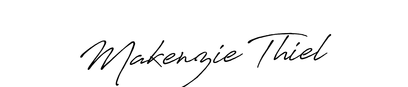 You should practise on your own different ways (Antro_Vectra_Bolder) to write your name (Makenzie Thiel) in signature. don't let someone else do it for you. Makenzie Thiel signature style 7 images and pictures png
