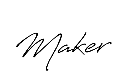 It looks lik you need a new signature style for name Maker. Design unique handwritten (Antro_Vectra_Bolder) signature with our free signature maker in just a few clicks. Maker signature style 7 images and pictures png