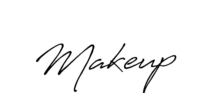 Also we have Makeup  name is the best signature style. Create professional handwritten signature collection using Antro_Vectra_Bolder autograph style. Makeup  signature style 7 images and pictures png