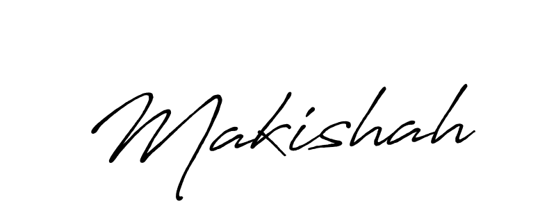 Also we have Makishah name is the best signature style. Create professional handwritten signature collection using Antro_Vectra_Bolder autograph style. Makishah signature style 7 images and pictures png