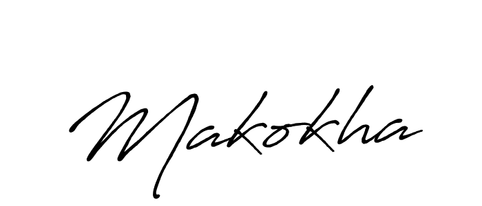 Make a beautiful signature design for name Makokha. With this signature (Antro_Vectra_Bolder) style, you can create a handwritten signature for free. Makokha signature style 7 images and pictures png