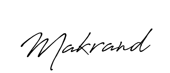 You should practise on your own different ways (Antro_Vectra_Bolder) to write your name (Makrand) in signature. don't let someone else do it for you. Makrand signature style 7 images and pictures png