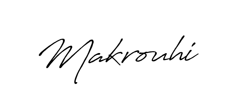 Make a short Makrouhi signature style. Manage your documents anywhere anytime using Antro_Vectra_Bolder. Create and add eSignatures, submit forms, share and send files easily. Makrouhi signature style 7 images and pictures png