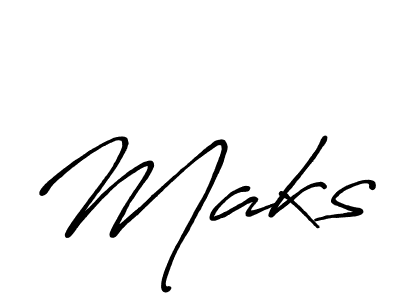 You should practise on your own different ways (Antro_Vectra_Bolder) to write your name (Maks) in signature. don't let someone else do it for you. Maks signature style 7 images and pictures png