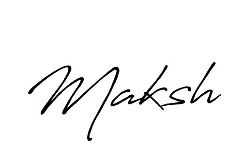 Best and Professional Signature Style for Maksh. Antro_Vectra_Bolder Best Signature Style Collection. Maksh signature style 7 images and pictures png