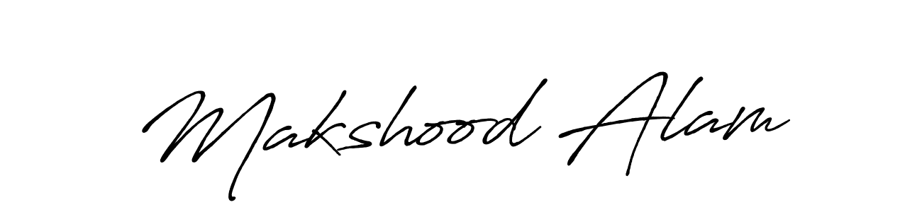 You should practise on your own different ways (Antro_Vectra_Bolder) to write your name (Makshood Alam) in signature. don't let someone else do it for you. Makshood Alam signature style 7 images and pictures png