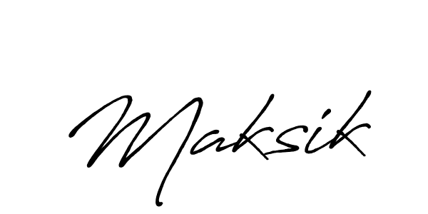 Make a beautiful signature design for name Maksik. Use this online signature maker to create a handwritten signature for free. Maksik signature style 7 images and pictures png