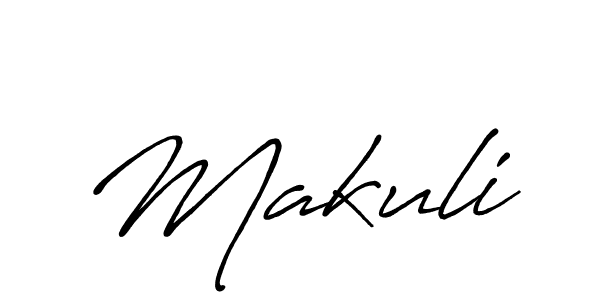 Antro_Vectra_Bolder is a professional signature style that is perfect for those who want to add a touch of class to their signature. It is also a great choice for those who want to make their signature more unique. Get Makuli name to fancy signature for free. Makuli signature style 7 images and pictures png