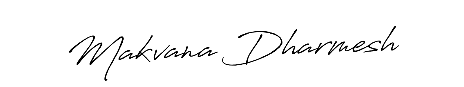 You should practise on your own different ways (Antro_Vectra_Bolder) to write your name (Makvana Dharmesh) in signature. don't let someone else do it for you. Makvana Dharmesh signature style 7 images and pictures png