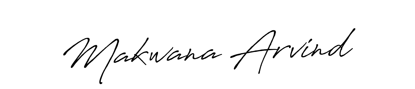 The best way (Antro_Vectra_Bolder) to make a short signature is to pick only two or three words in your name. The name Makwana Arvind include a total of six letters. For converting this name. Makwana Arvind signature style 7 images and pictures png