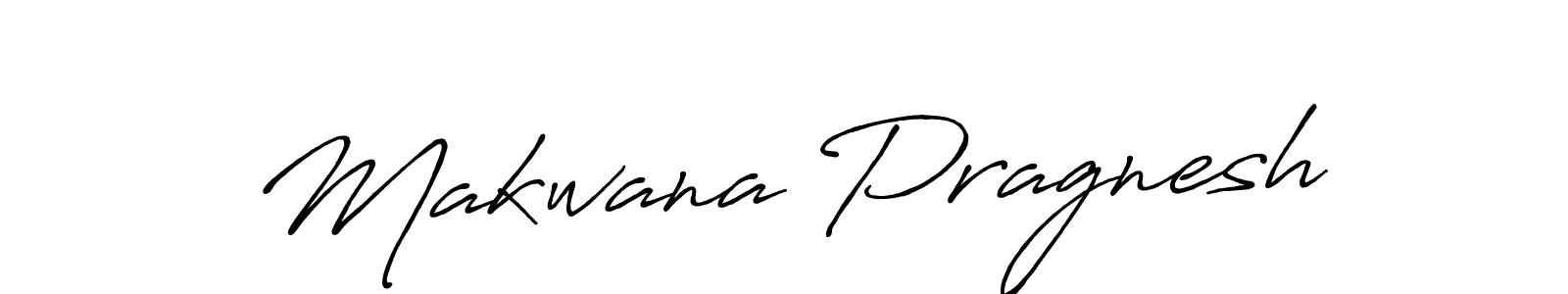 Also we have Makwana Pragnesh name is the best signature style. Create professional handwritten signature collection using Antro_Vectra_Bolder autograph style. Makwana Pragnesh signature style 7 images and pictures png