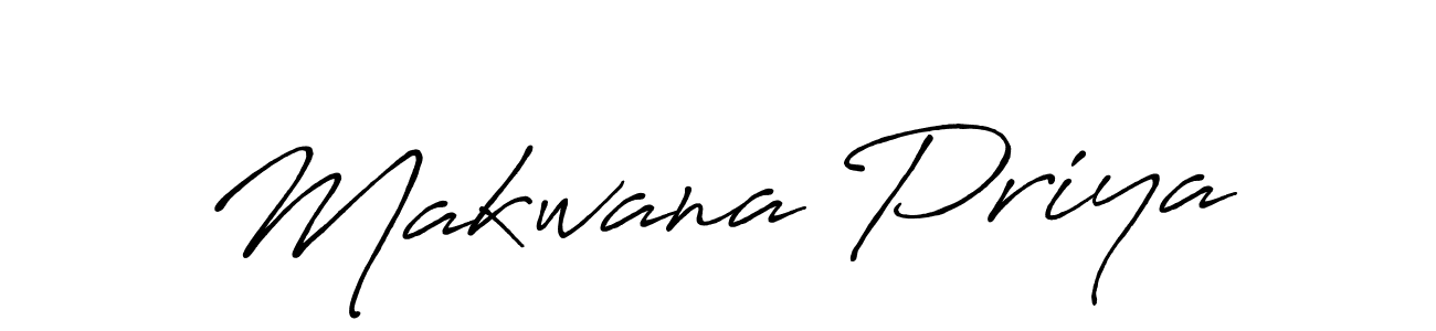 if you are searching for the best signature style for your name Makwana Priya. so please give up your signature search. here we have designed multiple signature styles  using Antro_Vectra_Bolder. Makwana Priya signature style 7 images and pictures png