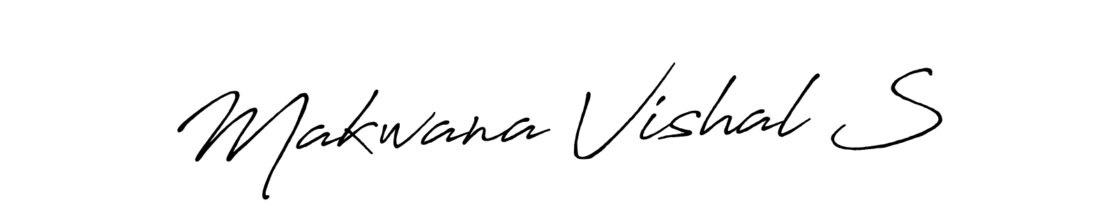 Make a beautiful signature design for name Makwana Vishal S. Use this online signature maker to create a handwritten signature for free. Makwana Vishal S signature style 7 images and pictures png