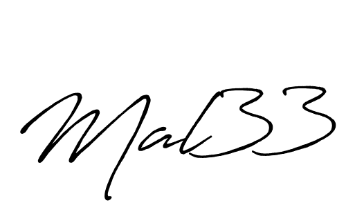 if you are searching for the best signature style for your name Mal33. so please give up your signature search. here we have designed multiple signature styles  using Antro_Vectra_Bolder. Mal33 signature style 7 images and pictures png