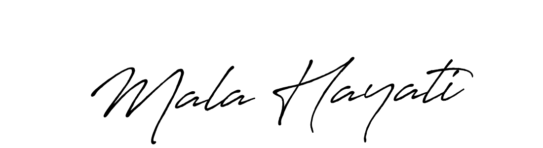 See photos of Mala Hayati official signature by Spectra . Check more albums & portfolios. Read reviews & check more about Antro_Vectra_Bolder font. Mala Hayati signature style 7 images and pictures png