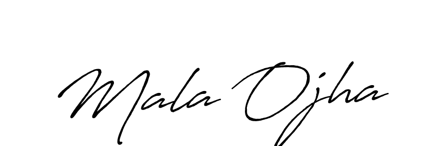 The best way (Antro_Vectra_Bolder) to make a short signature is to pick only two or three words in your name. The name Mala Ojha include a total of six letters. For converting this name. Mala Ojha signature style 7 images and pictures png