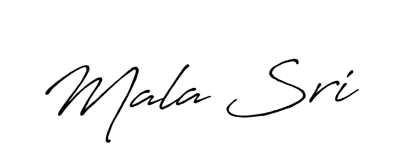 The best way (Antro_Vectra_Bolder) to make a short signature is to pick only two or three words in your name. The name Mala Sri include a total of six letters. For converting this name. Mala Sri signature style 7 images and pictures png