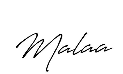 You should practise on your own different ways (Antro_Vectra_Bolder) to write your name (Malaa) in signature. don't let someone else do it for you. Malaa signature style 7 images and pictures png