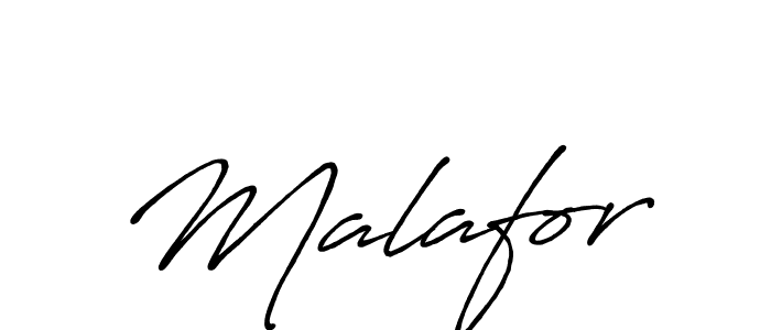 Create a beautiful signature design for name Malafor. With this signature (Antro_Vectra_Bolder) fonts, you can make a handwritten signature for free. Malafor signature style 7 images and pictures png