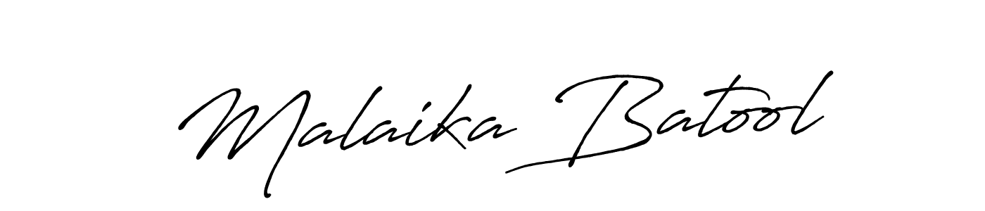Also You can easily find your signature by using the search form. We will create Malaika Batool name handwritten signature images for you free of cost using Antro_Vectra_Bolder sign style. Malaika Batool signature style 7 images and pictures png
