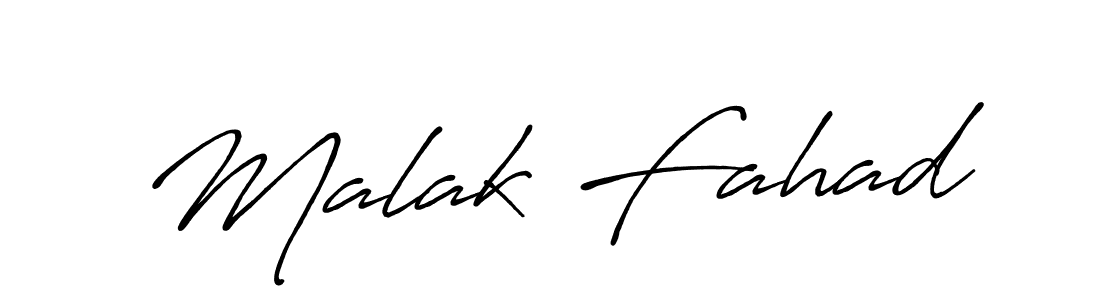 Make a beautiful signature design for name Malak Fahad. Use this online signature maker to create a handwritten signature for free. Malak Fahad signature style 7 images and pictures png