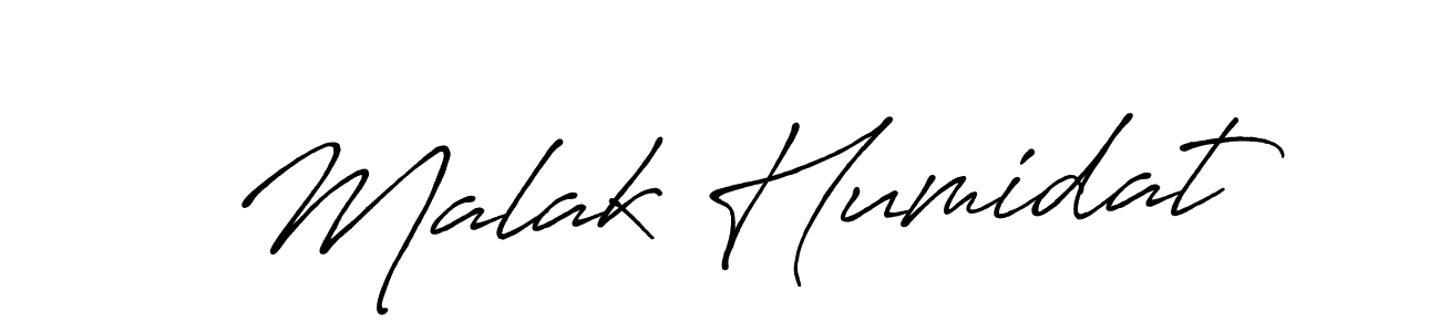 You should practise on your own different ways (Antro_Vectra_Bolder) to write your name (Malak Humidat) in signature. don't let someone else do it for you. Malak Humidat signature style 7 images and pictures png