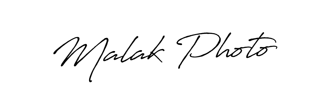 It looks lik you need a new signature style for name Malak Photo. Design unique handwritten (Antro_Vectra_Bolder) signature with our free signature maker in just a few clicks. Malak Photo signature style 7 images and pictures png