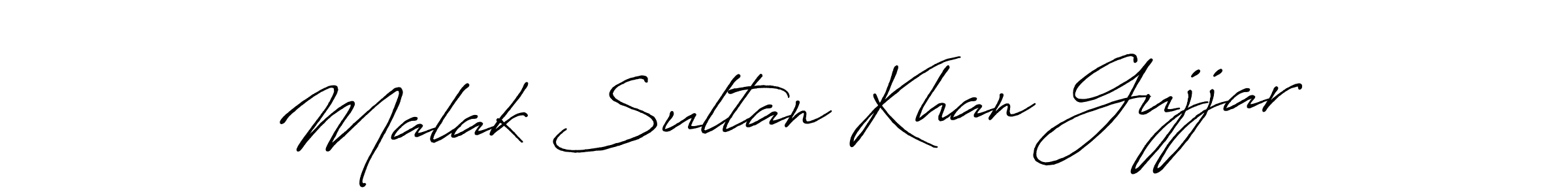 The best way (Antro_Vectra_Bolder) to make a short signature is to pick only two or three words in your name. The name Malak Sultan Khan Gujjar include a total of six letters. For converting this name. Malak Sultan Khan Gujjar signature style 7 images and pictures png