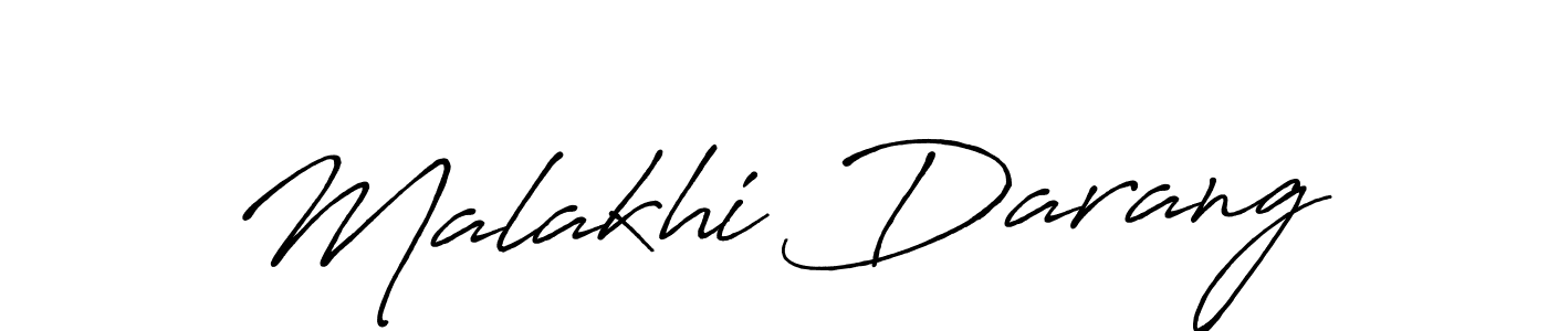 The best way (Antro_Vectra_Bolder) to make a short signature is to pick only two or three words in your name. The name Malakhi Darang include a total of six letters. For converting this name. Malakhi Darang signature style 7 images and pictures png