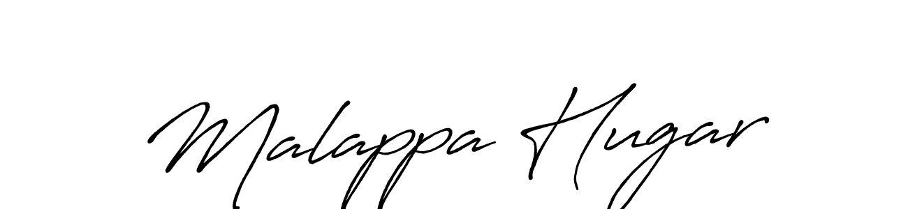 Also You can easily find your signature by using the search form. We will create Malappa Hugar name handwritten signature images for you free of cost using Antro_Vectra_Bolder sign style. Malappa Hugar signature style 7 images and pictures png