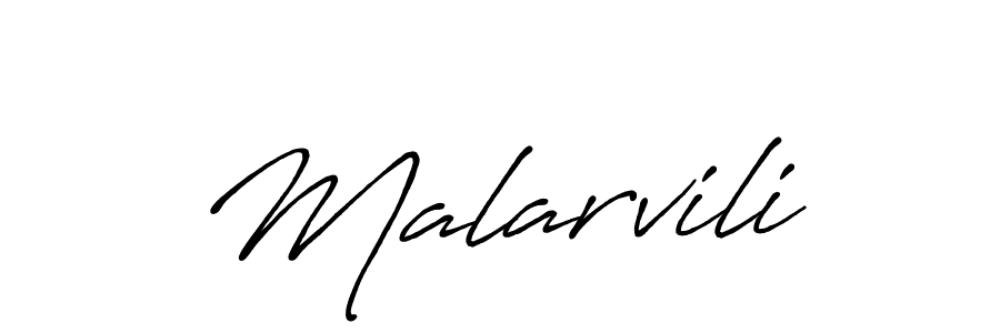 How to make Malarvili signature? Antro_Vectra_Bolder is a professional autograph style. Create handwritten signature for Malarvili name. Malarvili signature style 7 images and pictures png