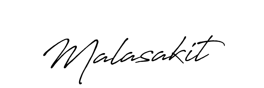 How to make Malasakit signature? Antro_Vectra_Bolder is a professional autograph style. Create handwritten signature for Malasakit name. Malasakit signature style 7 images and pictures png