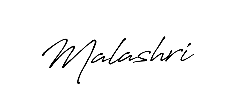 Design your own signature with our free online signature maker. With this signature software, you can create a handwritten (Antro_Vectra_Bolder) signature for name Malashri. Malashri signature style 7 images and pictures png