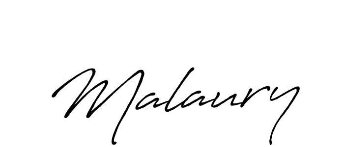 Malaury stylish signature style. Best Handwritten Sign (Antro_Vectra_Bolder) for my name. Handwritten Signature Collection Ideas for my name Malaury. Malaury signature style 7 images and pictures png