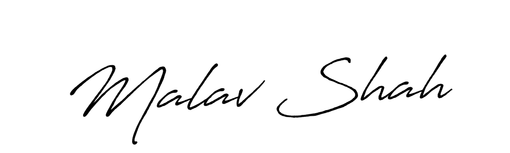 Similarly Antro_Vectra_Bolder is the best handwritten signature design. Signature creator online .You can use it as an online autograph creator for name Malav Shah. Malav Shah signature style 7 images and pictures png