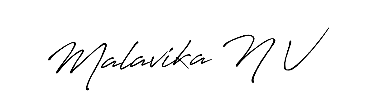 Check out images of Autograph of Malavika N V name. Actor Malavika N V Signature Style. Antro_Vectra_Bolder is a professional sign style online. Malavika N V signature style 7 images and pictures png