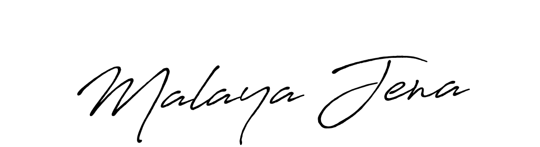 How to make Malaya Jena signature? Antro_Vectra_Bolder is a professional autograph style. Create handwritten signature for Malaya Jena name. Malaya Jena signature style 7 images and pictures png