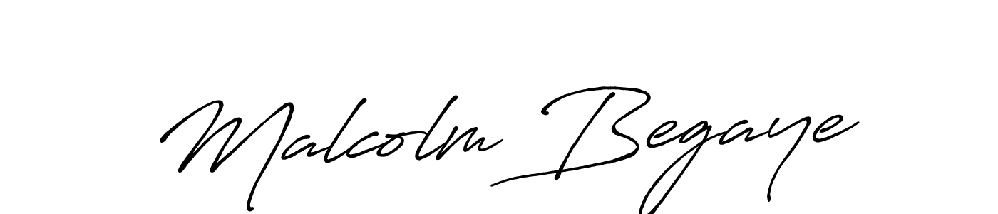 Make a beautiful signature design for name Malcolm Begaye. With this signature (Antro_Vectra_Bolder) style, you can create a handwritten signature for free. Malcolm Begaye signature style 7 images and pictures png