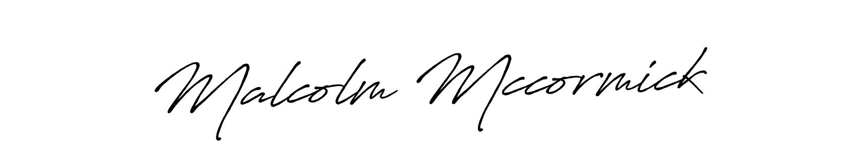 Design your own signature with our free online signature maker. With this signature software, you can create a handwritten (Antro_Vectra_Bolder) signature for name Malcolm Mccormick. Malcolm Mccormick signature style 7 images and pictures png