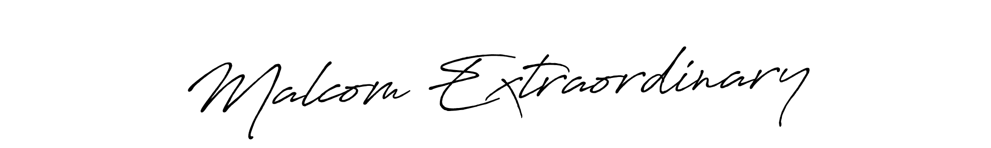 Antro_Vectra_Bolder is a professional signature style that is perfect for those who want to add a touch of class to their signature. It is also a great choice for those who want to make their signature more unique. Get Malcom Extraordinary name to fancy signature for free. Malcom Extraordinary signature style 7 images and pictures png